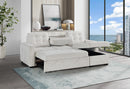 U0707 CHALK REVERSIBLE SOFA BED