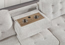 U0707 CHALK REVERSIBLE SOFA BED