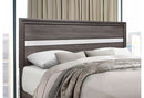 SEVILLE GREY KING BED DRESSER MIRROR NIGHTSTAND