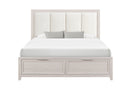 MARIAH BEIGE QUEEN BED