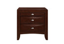 LINDA NEW MERLOT NIGHTSTAND