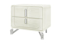 LYRA BEIGE NIGHTSTAND WITH USB
