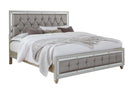 RILEY SILVER KING BED