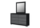EMMA BLACK/GREY MIRROR
