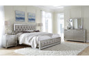 RILEY SILVER KING BED