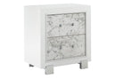 SANTORINI WHITE NIGHTSTAND