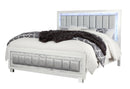 SANTORINI WHITE QUEEN BED