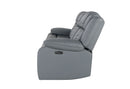 U7068 GREY 10 PWR REC SOFA/PWR CONSOLE REC LOVESEAT/PWR RECLINER W/LED