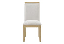 D1248 NATURAL DINING CHAIR KIT OF 2