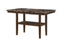 D4355 BROWN BAR TABLE