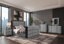 ISABELLA GREY KING BED GROUP
