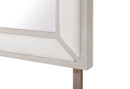 CLARA BEIGE UPHOLSTERED MIRROR
